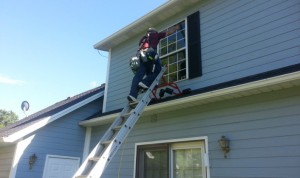 Second Story Window Cleaning