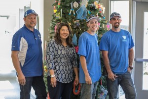Window Cleaning Crew at Christmas Box- Ogden Utah